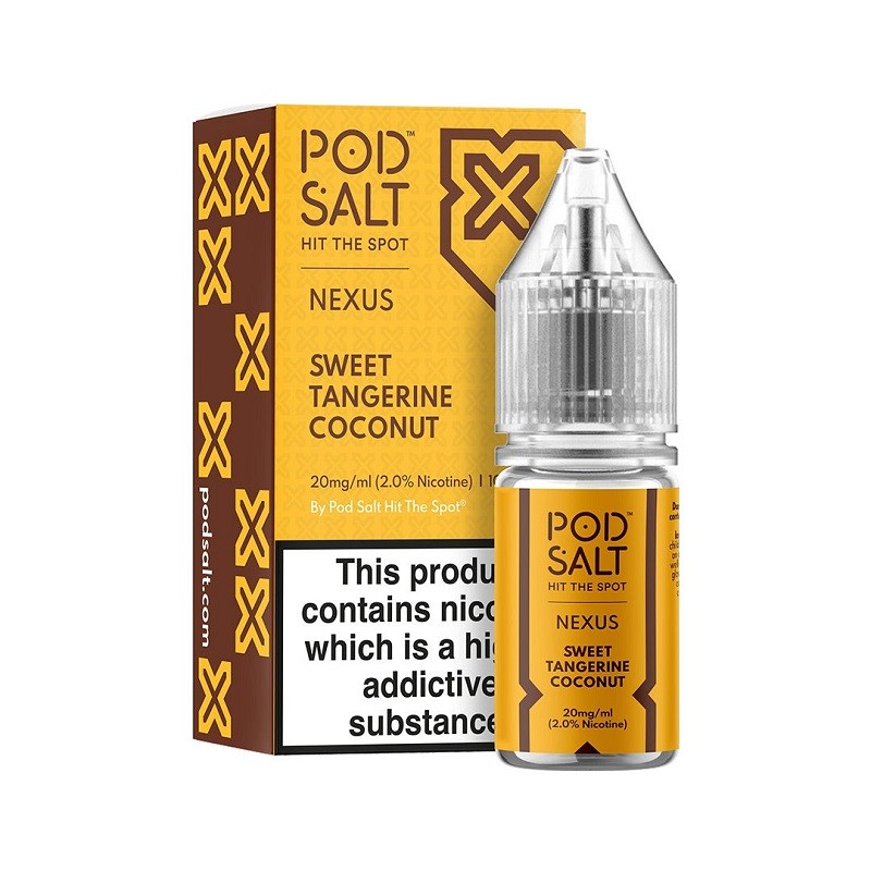 Sweet Tangerine Coconut Pod Salt Nicotine Salt Nexus