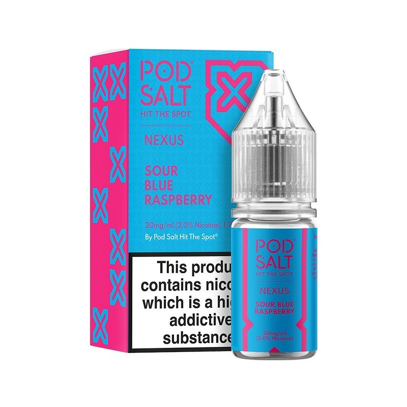 Sour Blue Raspberry Pod Salt Nicotine Salt Nexus