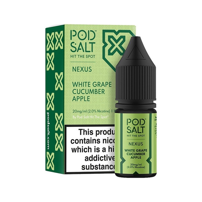 White Grape Cucumber Apple Pod Salt Nicotine Salt Nexus