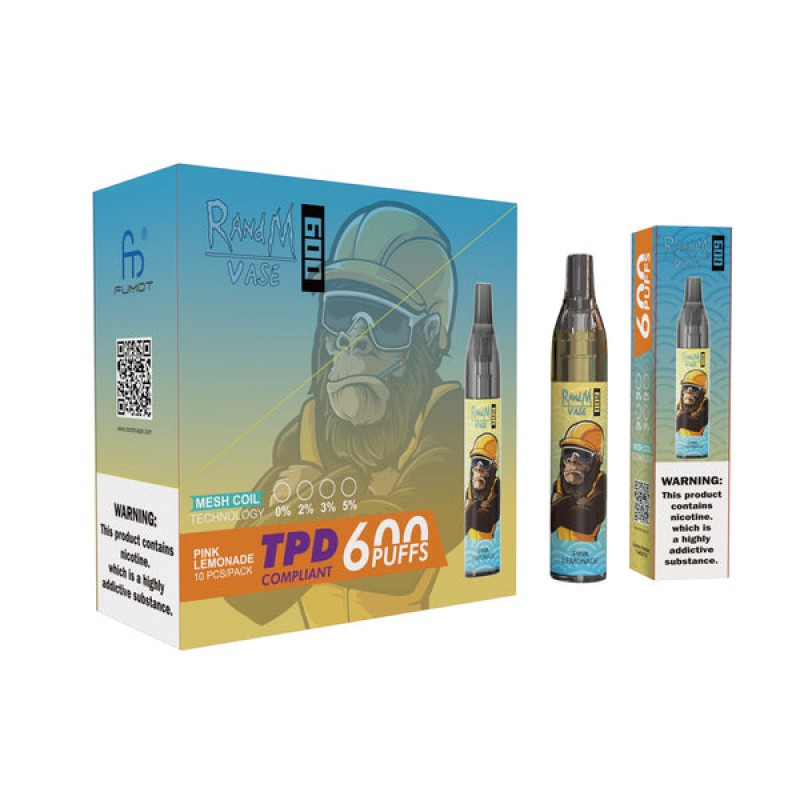 r and m 600 puffs pink lemonade