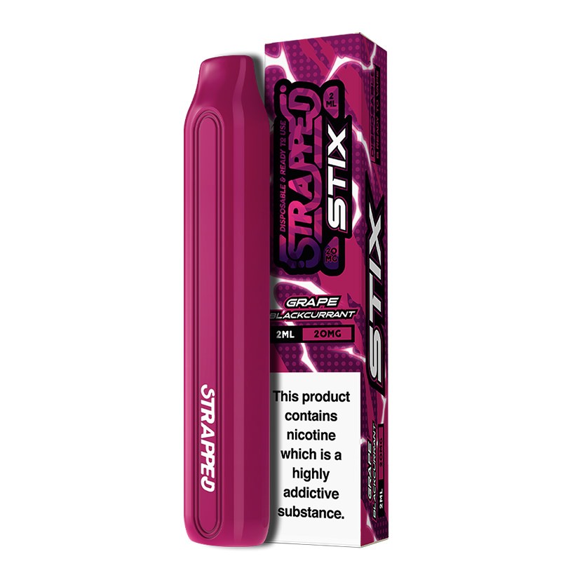 Grape Blackcurrant Strapped Stix