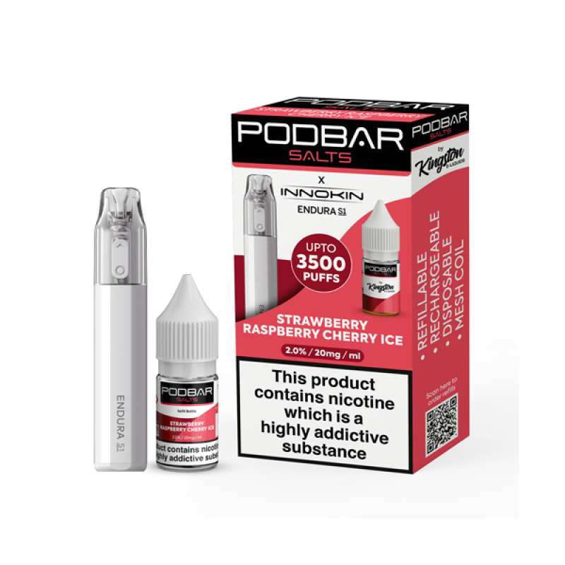 Strawberry Raspberry Cherry Ice Innokin Endura S1