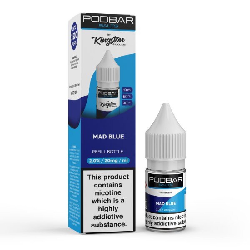 Kingston Podbar Salts mad blue