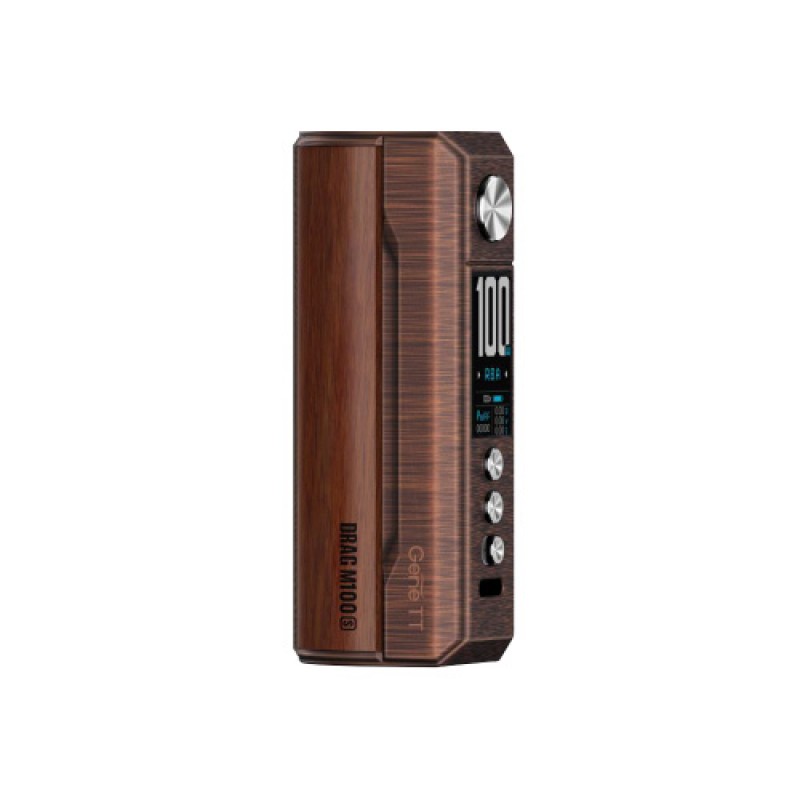 Black & Darkwood Drag M100 S Box Mod