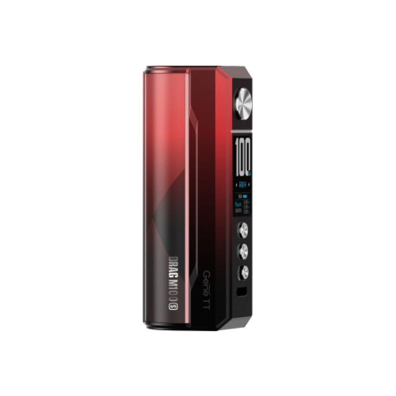 Red & Black Drag M100 S Box Mod