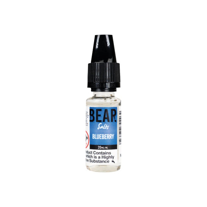 Blueberry Bear Flavours Nicotine Salt E-liquid