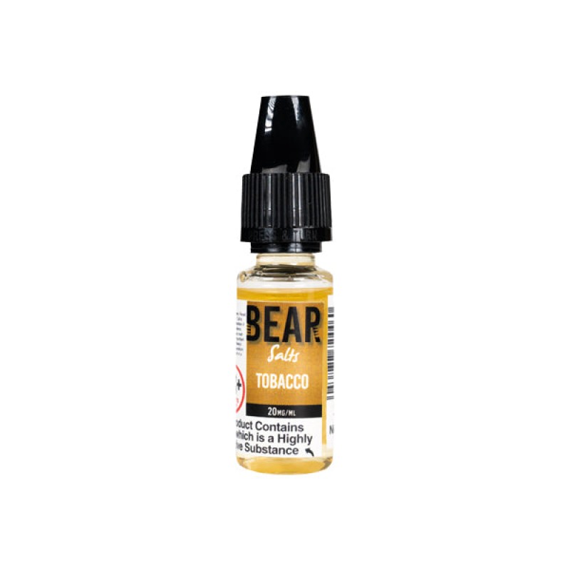 Tobacco Bear Flavours Nicotine Salt E-liquid