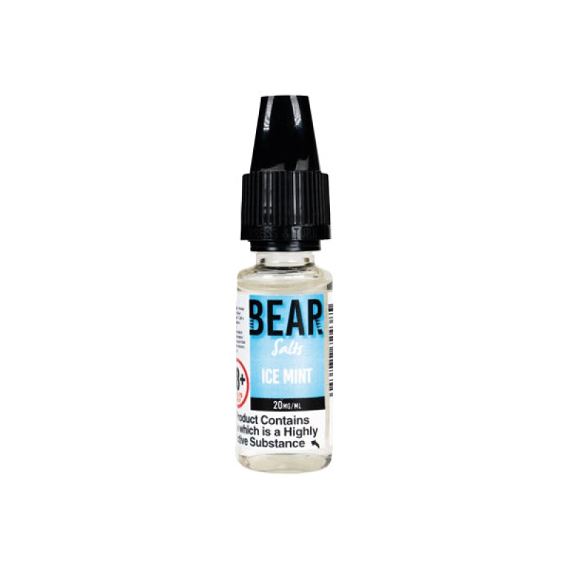 Ice Mint Bear Flavours Nicotine Salt E-liquid