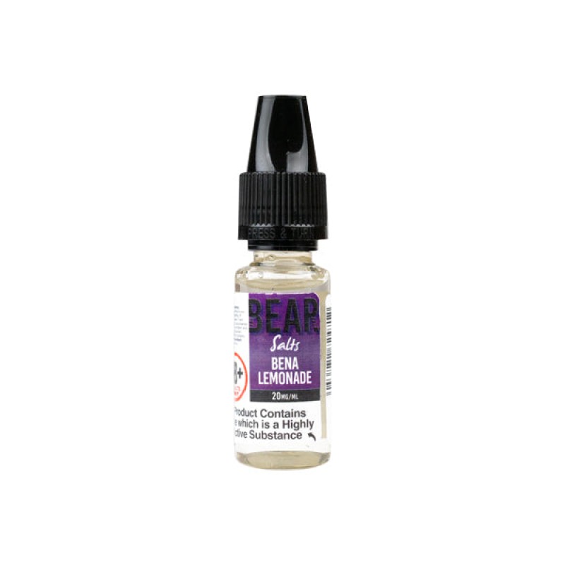 Bena Lemonade Bear Flavours Nicotine Salt E-liquid