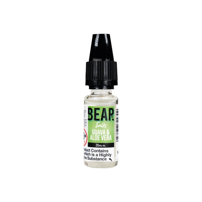 Guava & Aloe Vera Bear Flavours Nicotine Salt E-liquid