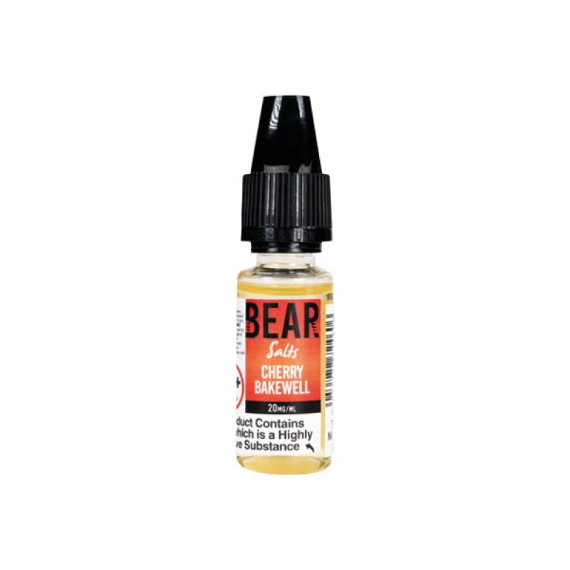 Cherry Bakewell Bear Flavours Nicotine Salt E-liquid