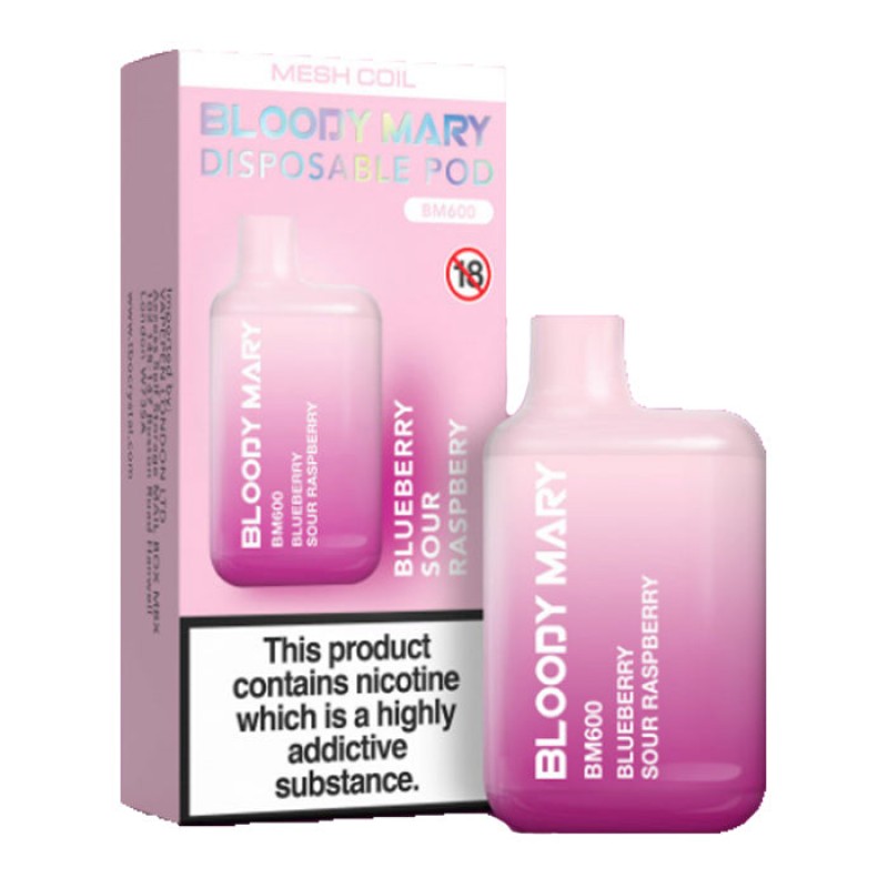 Bloody Mary  Blueberry Sour Raspberry