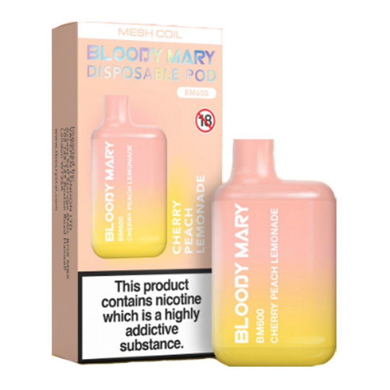 Bloody Mary  Cherry Peach Lemonade