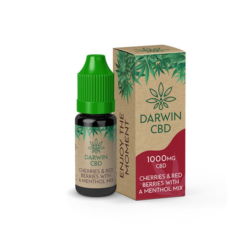 Cherries Red Berries & Menthol Mix Darwin Isolate CBD E-Liquid
