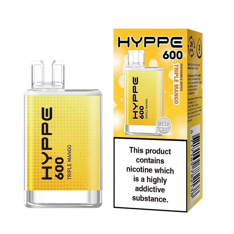 Triple Mango HYPPE 600 Disposable