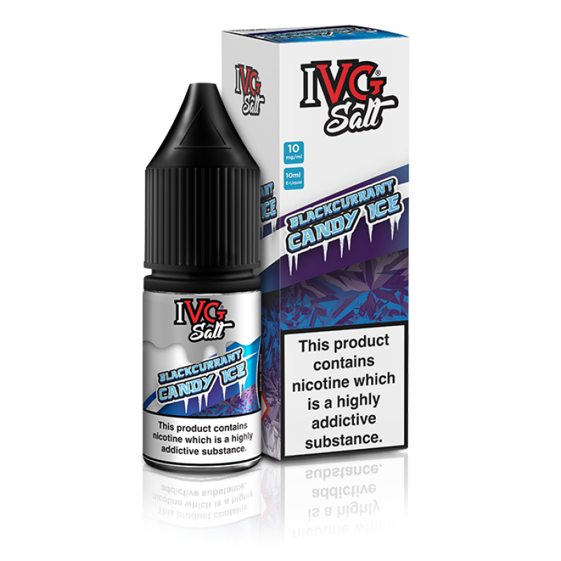 Blackcurrant Candy Ice IVG Salts Nicotine Salt