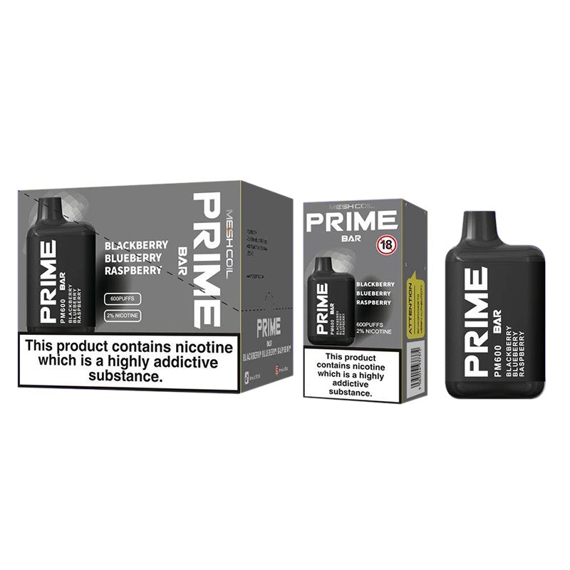 Blackberry Blueberry Raspberry Prime Bar PM600