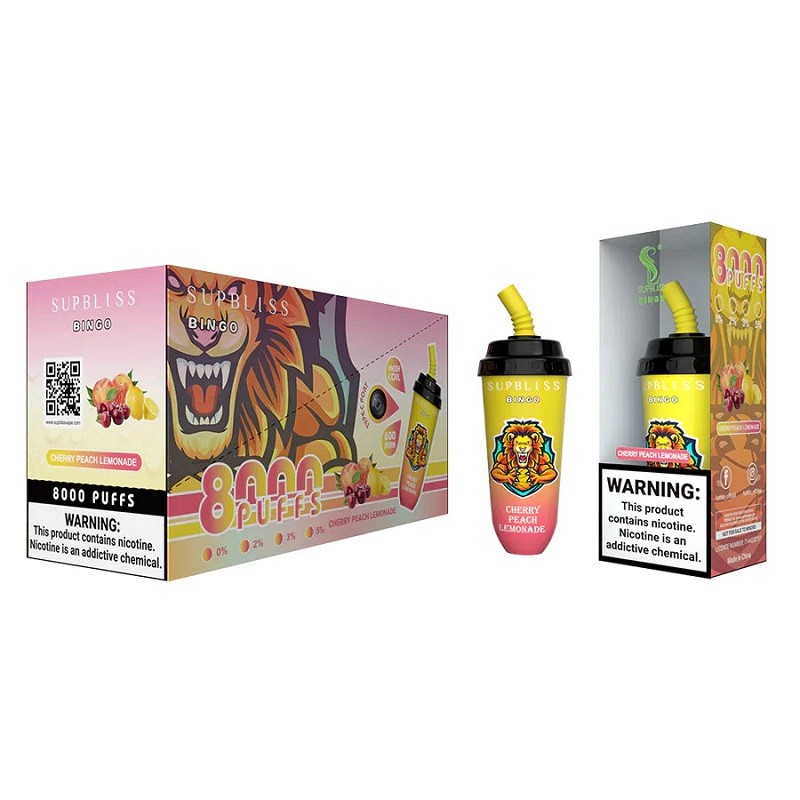 Cherry Peach Lemonade R and M Supbliss Bingo