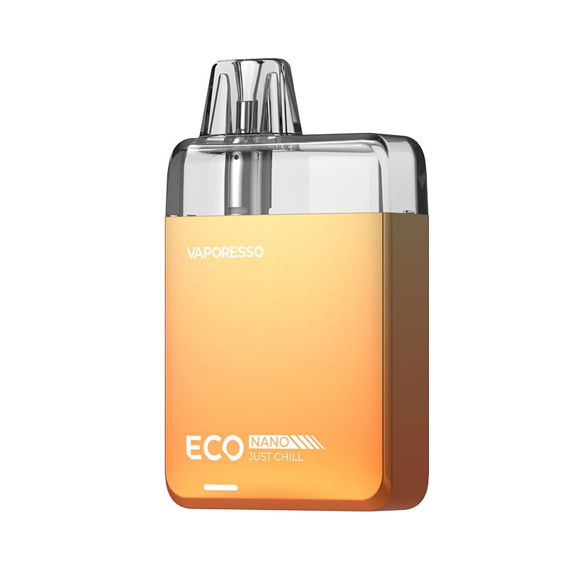 eco nano pod vape kit sunset gold