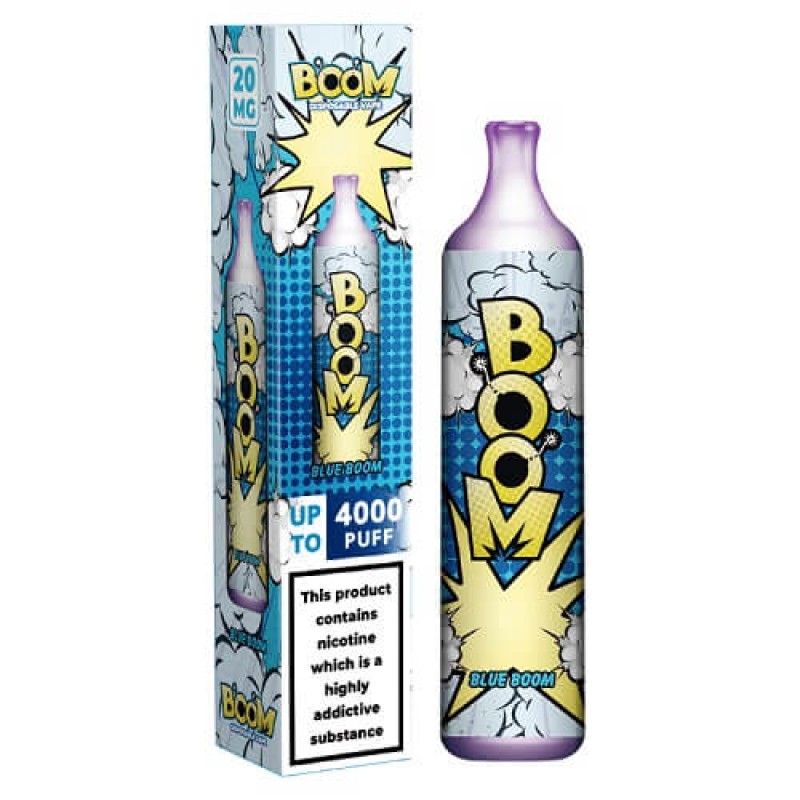 Blue Boom Boom 4000 Disposable