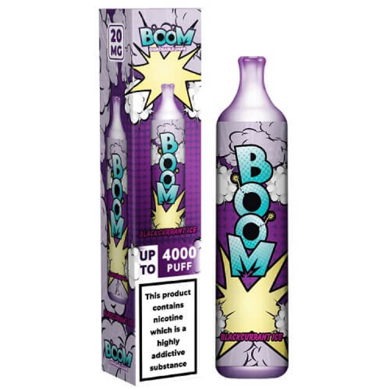 Blueberry Blackcurrant Boom 4000 Disposable