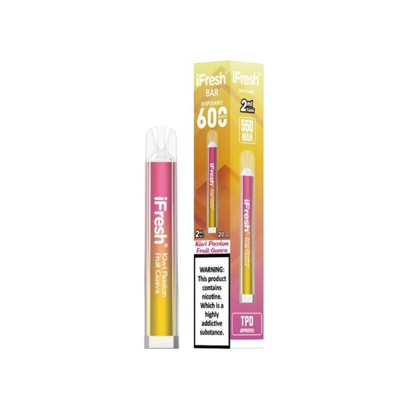 Kiwi Passion Fruit Guava iFresh Crystal Disposable