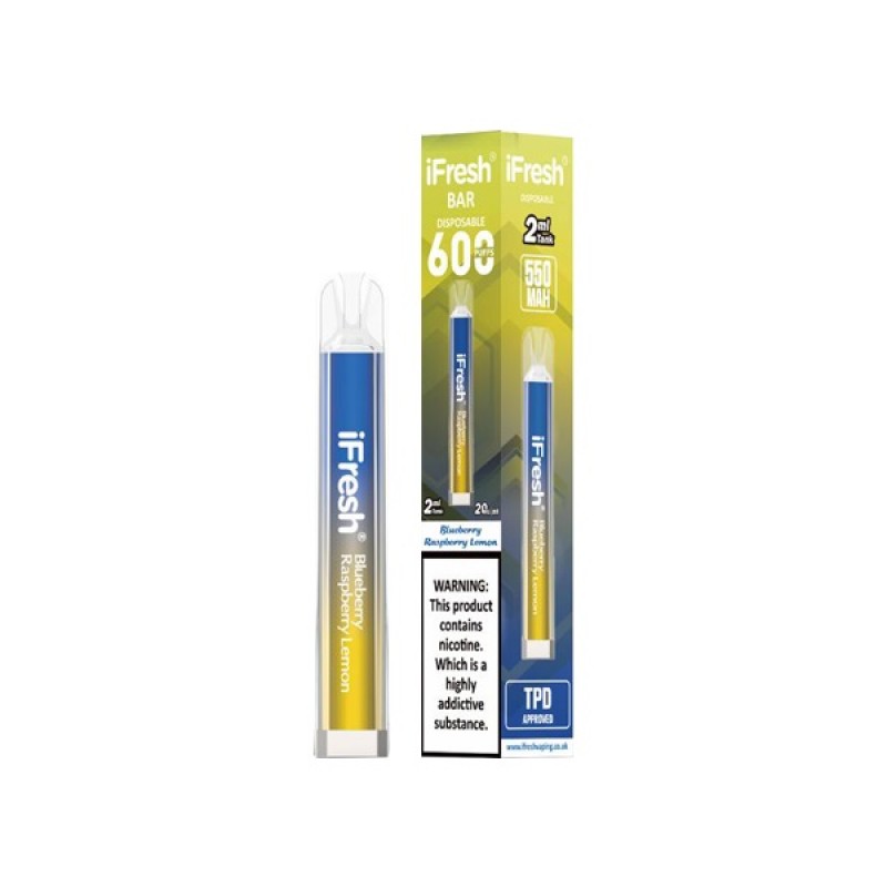Blueberry Raspberry Lemon iFresh Crystal Disposable