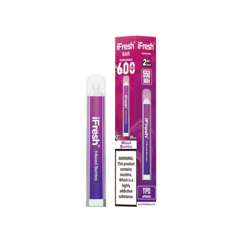 Mixed Berries iFresh Crystal Disposable
