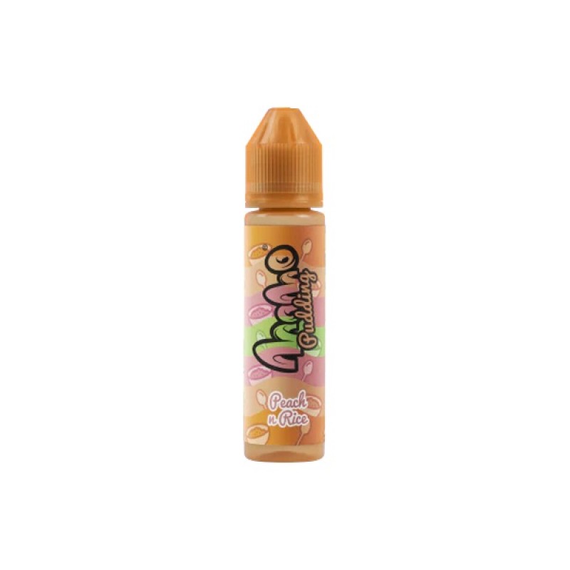 Peach ’N’ Rice Momo Pudding Shortfill E-liquid