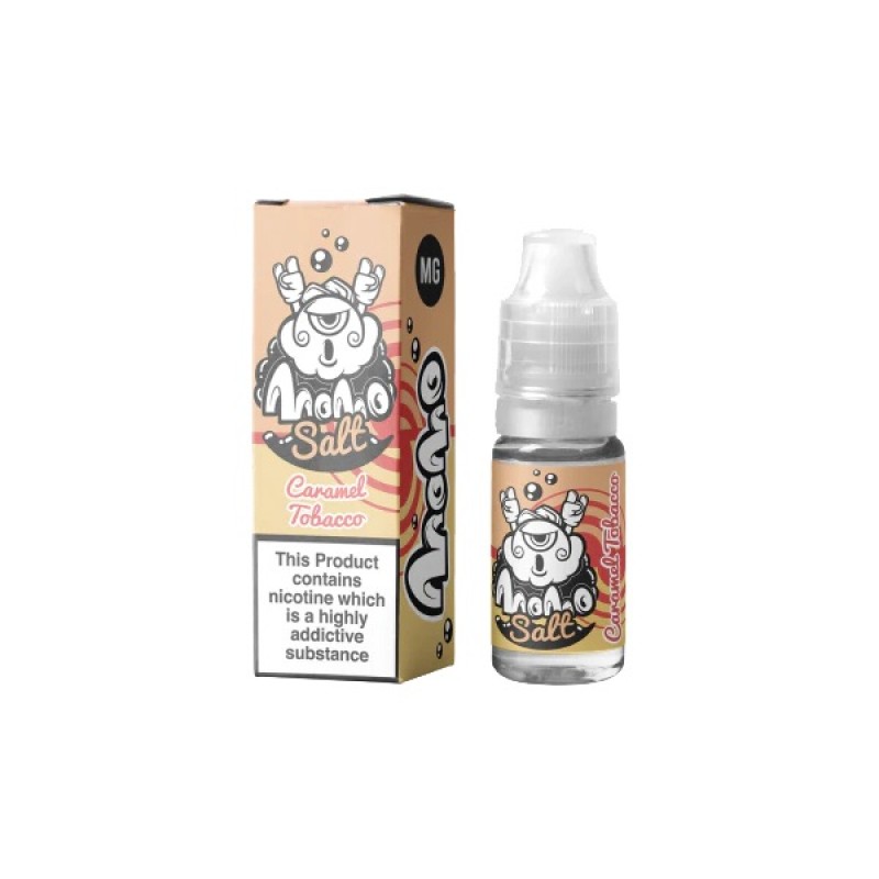 Caramel Tobacco Momo Salts Nicotine Salt E-liquid