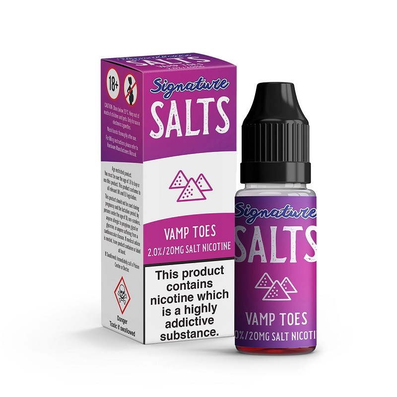 Vamp Toes Signature Salts Nicotine Salt E-liquid