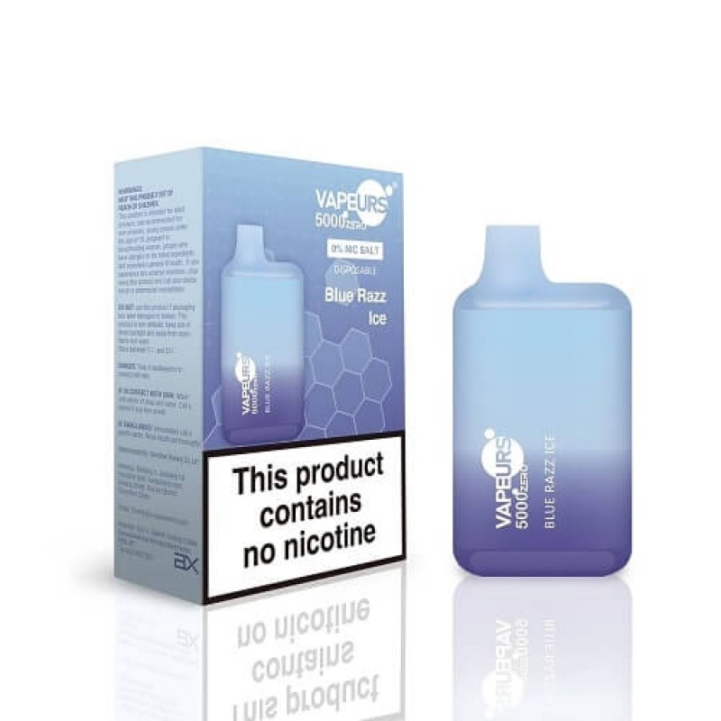 Blue Razz Ice Vapeurs 5000 Disposable