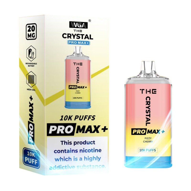 Fizzy Cherry WGA Crystal Pro Max Plus Disposable