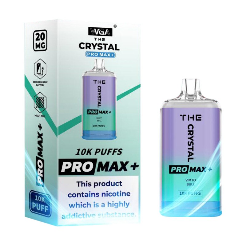 Vimto Bull WGA Crystal Pro Max Plus Disposable
