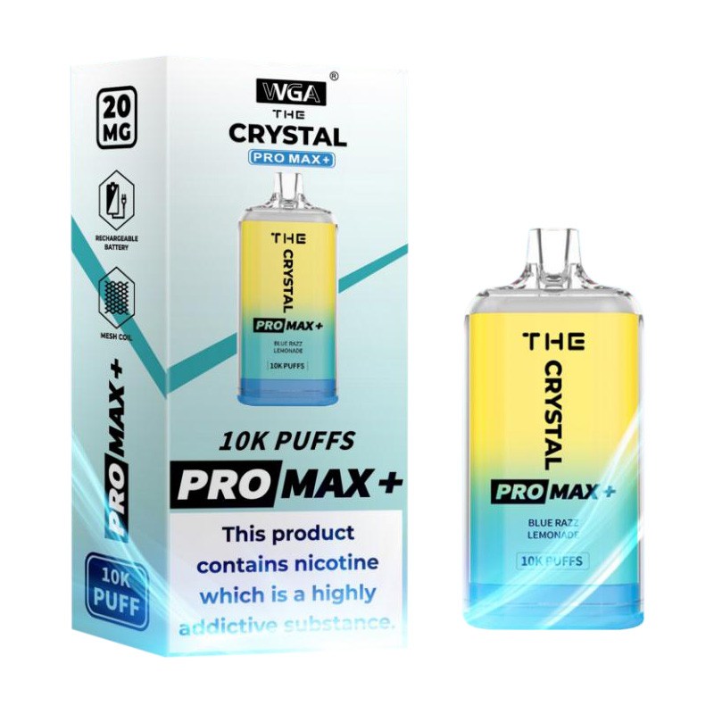 Blue Razz Lemonade WGA Crystal Pro Max Plus Disposable