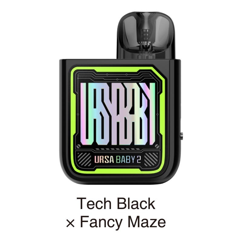 lost vape ursa nano baby 2 tech black x fancy maze