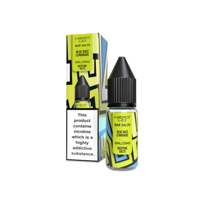 Nerd Liq Bar Salts E-liquid Blue Razz Lemonade
