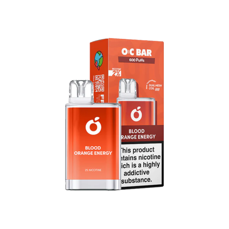 blood orange energy OC Bar