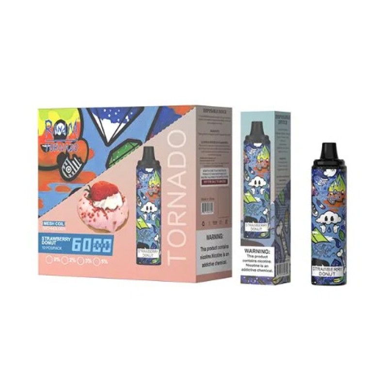 r and m 6000 puffs strawberry donut