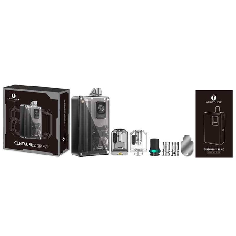 Lost Vape Centaurus B80 AIO Pod Kit Package