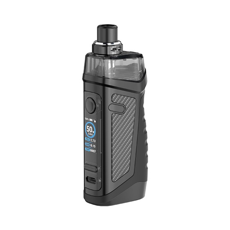 Carbon Fiber Black Vandy Vape Jackaroo 18650 Pod Kit