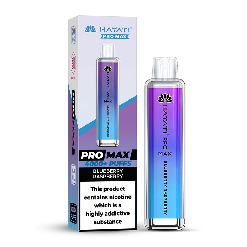 Blueberry Raspberry Hayati Crystal Pro Max 4000