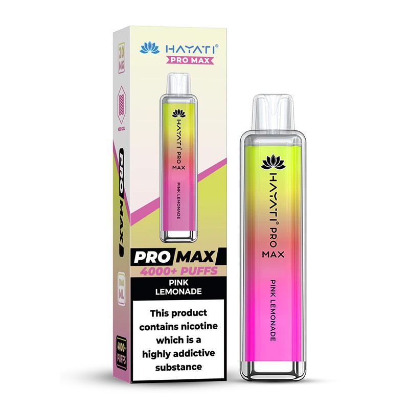 Pink Lemonade Hayati Crystal Pro Max 4000