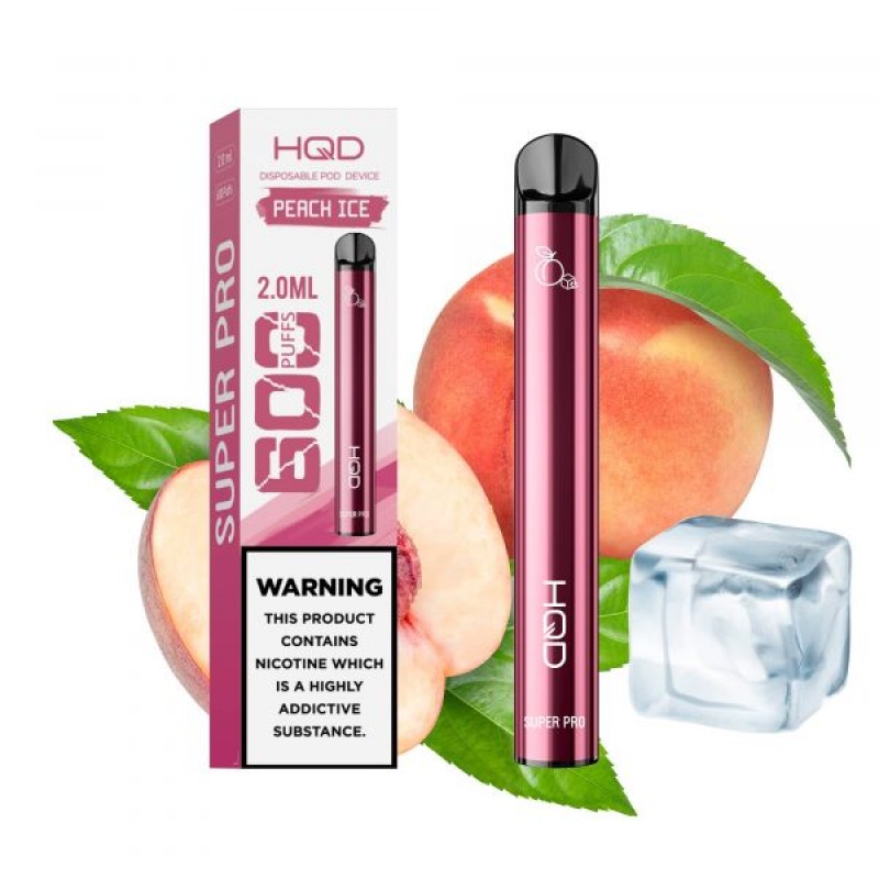 HQD Super Pro peach ice