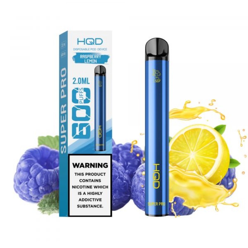 HQD Super Pro raspberry lemon