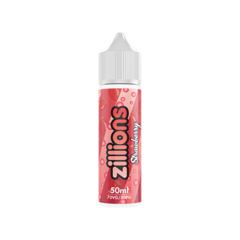 Strawberry Zillions Shortfill E-liquid 50ml