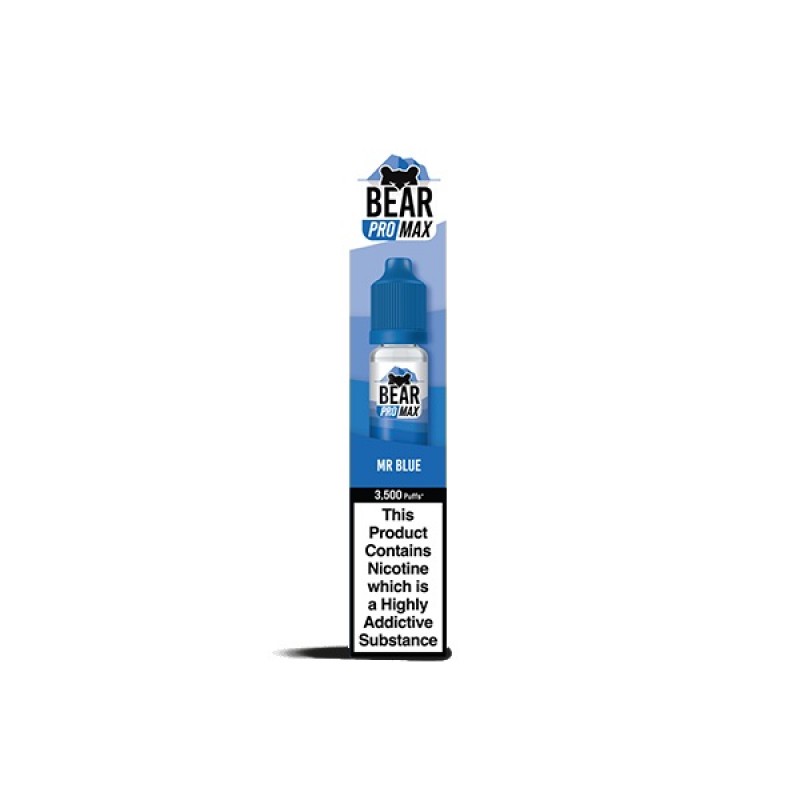 Mr Blue Bear Pro Max Nicotine Salt E-liquid