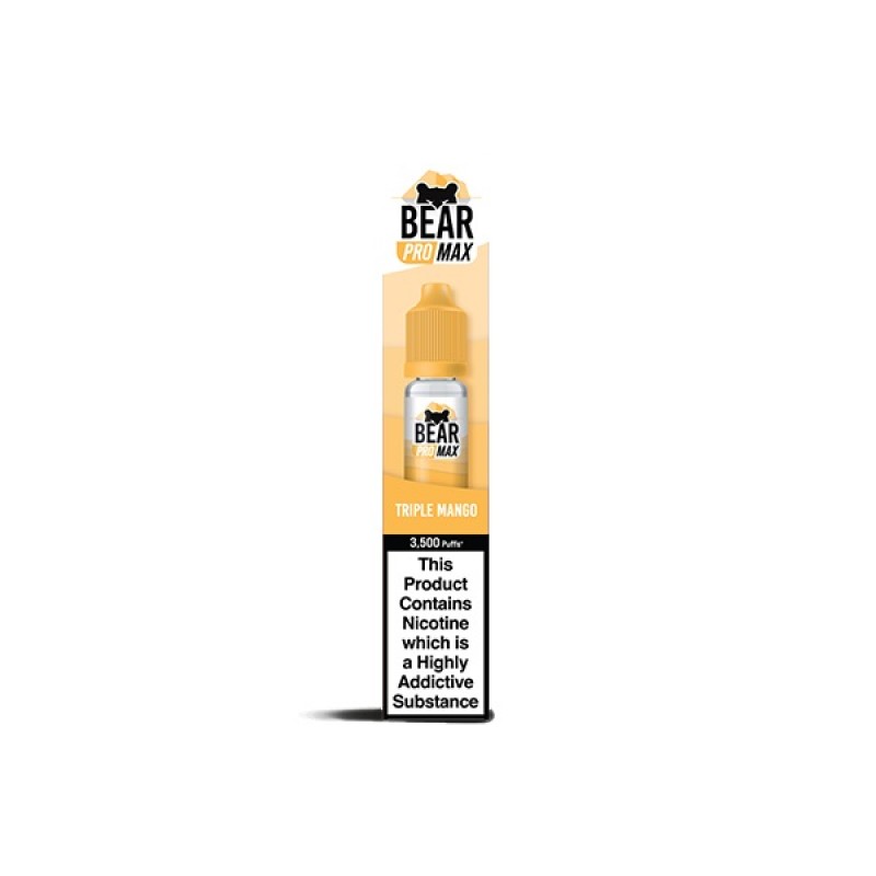 Triple Mango Bear Pro Max Nicotine Salt E-liquid