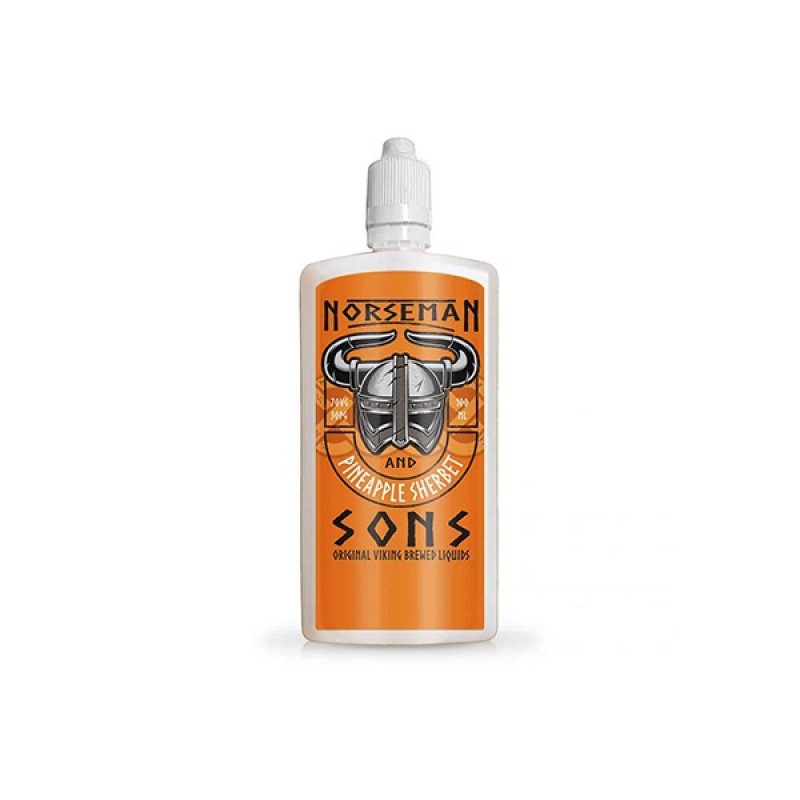 Pineapple Sherbert Norsemen Flask Classics Shortfill E-liquid
