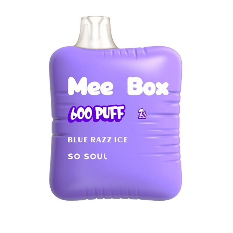 Blue Razz Ice So Soul Mee Box 600